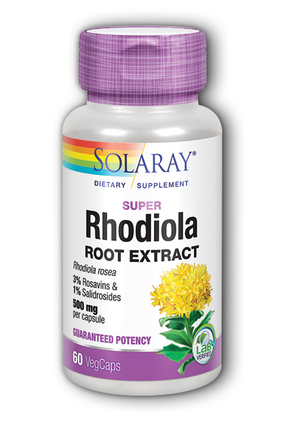 Solaray: Super Rhodiola 60ct