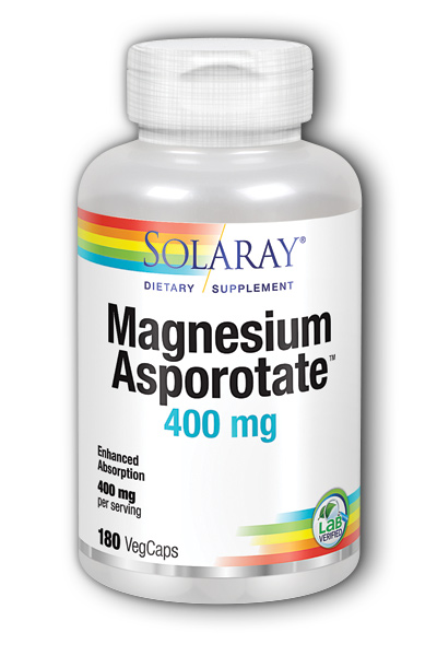 Solaray: Magnesium Asporotate 180 ct