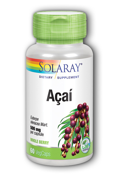Solaray: Acai Fruit 60ct