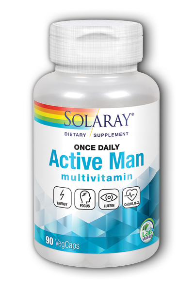 Solaray: Once Daily Active Man 90 ct