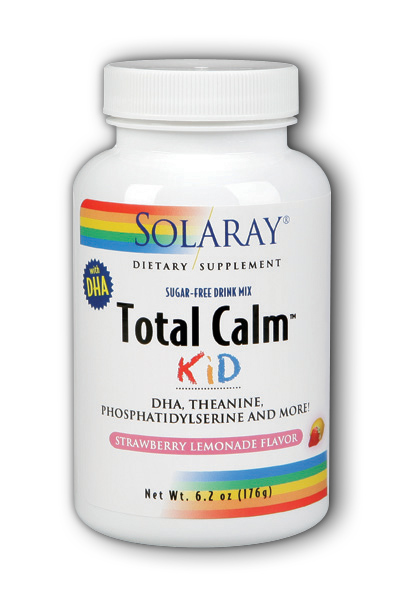 Solaray: Total Calm Kid 176g Strawberry Kiwi