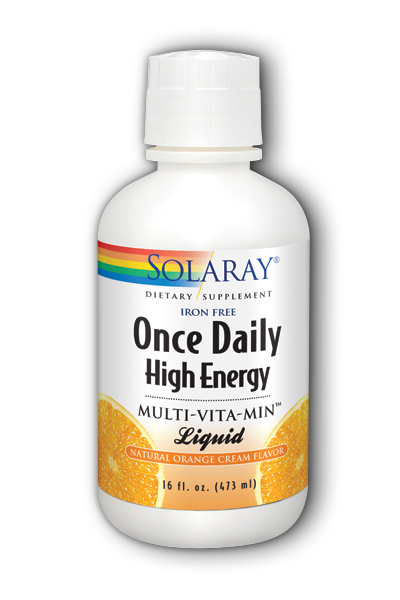 Solaray: Once Daily High Energy Liquid Multi 16oz.