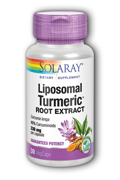 Solaray: Liposomal Turmeric Root Extract 30 ct Vcp