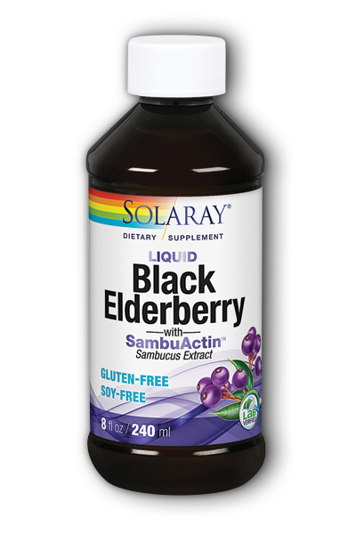 Solaray: Black Elderberry w/ SambuActin 8oz