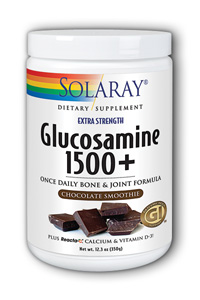 Solaray: Glucosamine 1500 Plus chocolate 350gram