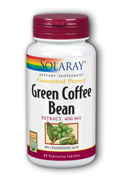 Solaray: Green Coffee Bean Extract 400mg 60 vcaps