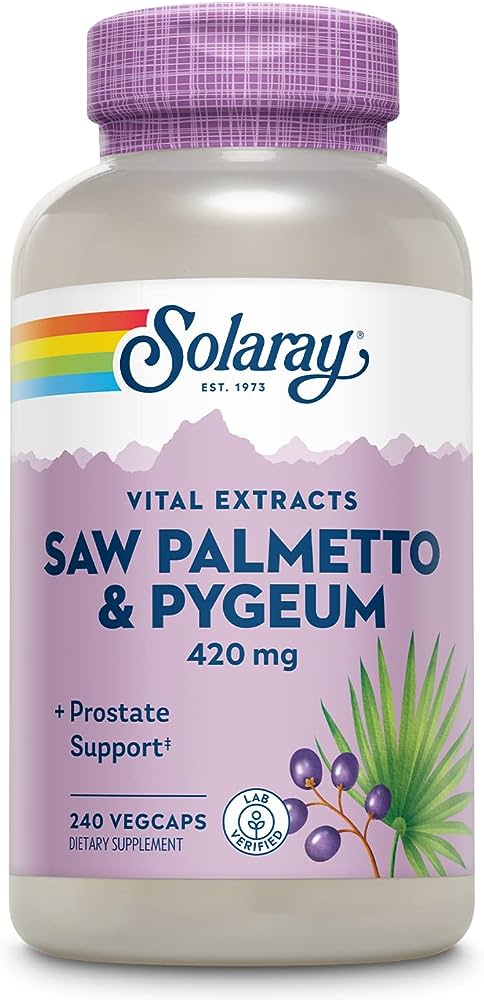 Solaray: Pygeum and Saw Palmetto 240ct
