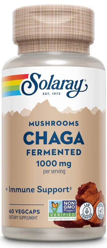 Fermented Organic Chaga Mushroom Dietary Supplements