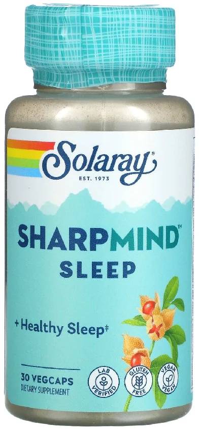 Solaray: SharpMind Sleep 30 VegCaps