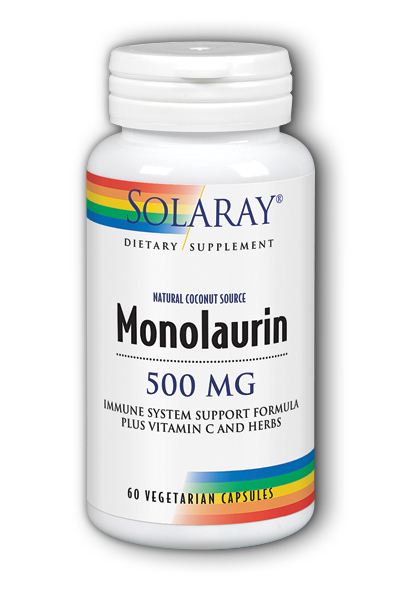 Solaray: Monolaurin 500mg 60ct