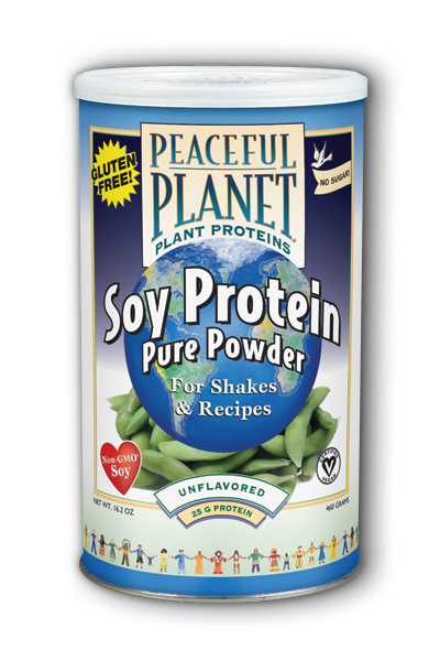 Veglife: Peaceful Planet Soy Protein Powder 16.2oz