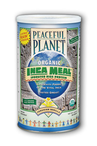 Inca meal sprouted rice protein organic peruvian vanilla, 12.6 oz