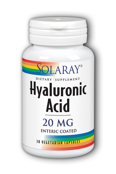 Solaray: Hyaluronic Acid 30ct 20mg