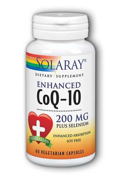 Solaray: CoQ10 Enhanced (200 mg) 60 ct Vcp