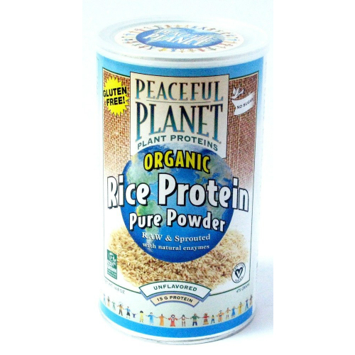 Organic Rice Protein Pure Powder 16.8 oz Powder, 15.59ea from Veglife!