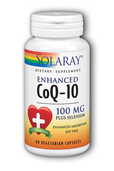 Solaray: CoQ10 Enhanced (100 mg) 60 ct Vcp