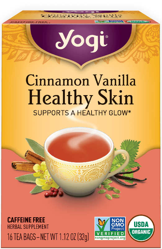 YOGI TEA: Healthy Skin Cinnamon Vanilla 16 bag