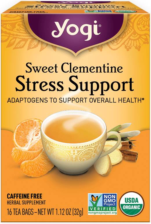 YOGI TEA: Sweet Clementine Stress Support 16 BAG