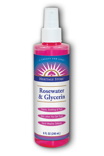 Heritage store: Rosewater and Glycerin w Atomizer 8 oz