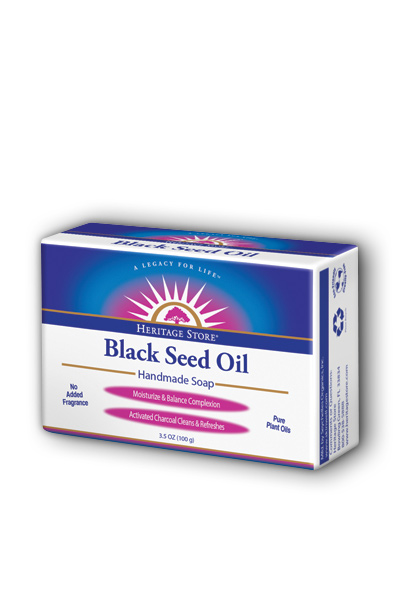Heritage Store: Black Seed Oil Soap 3.5 oz