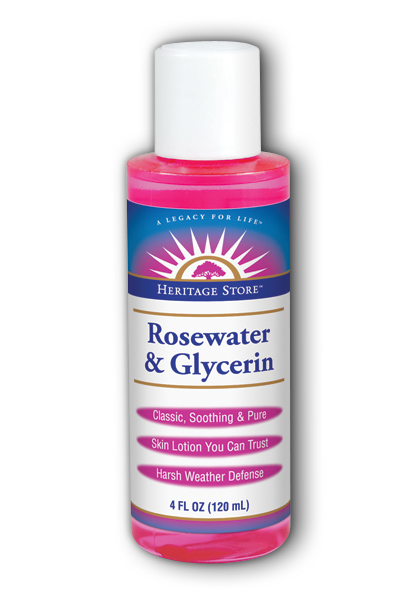Heritage store: Rosewater and Glycerin 4 oz