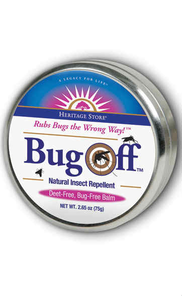 Heritage Store: Bug OFF! Bug Rub Balm (Tin) 2.65oz