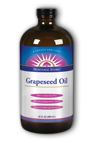Heritage Store: Grapeseed Oil Frag Free 32 oz
