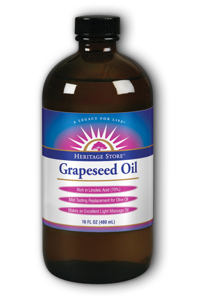 Heritage store: Grapeseed Oil 16 fl oz