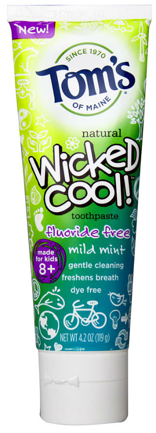 TOM'S OF MAINE: Fluoride Free Children's Toothpaste Wicked Cool 4.2 oz