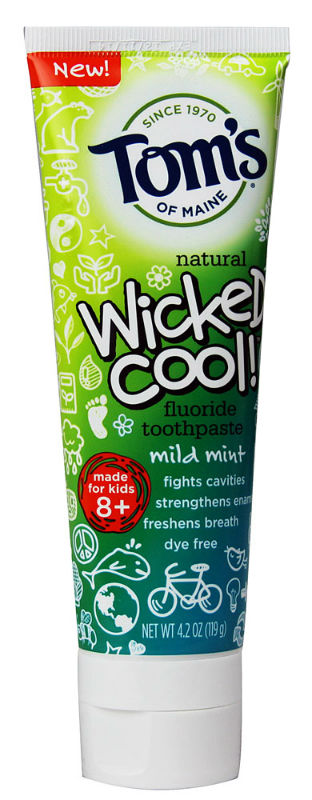 TOM'S OF MAINE: Anticavity Children's Toothpaste Wicked Cool 4.2 oz