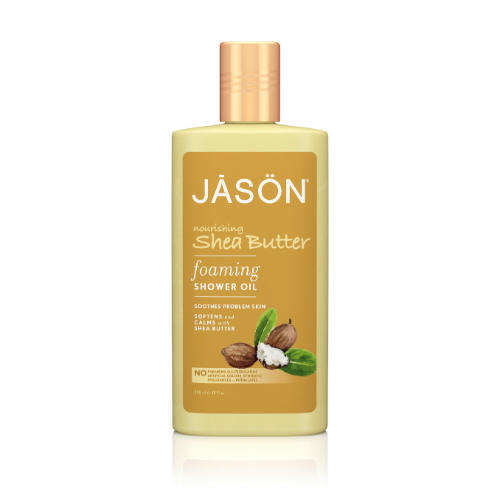 JASON NATURAL PRODUCTS: Nourishing Shea Butter Foaming Shower Oil 10 oz