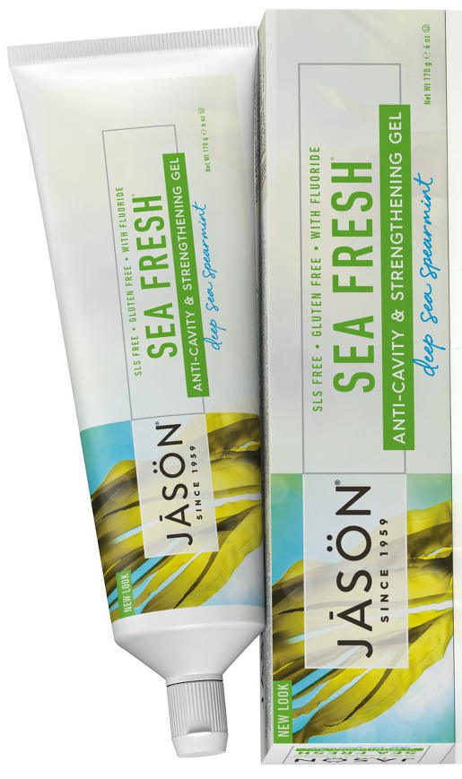 JASON NATURAL PRODUCTS: Toothpaste Sea Fresh Plus CoQ10 Gel 6 oz