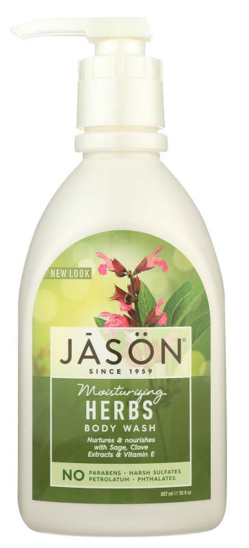 JASON NATURAL PRODUCTS: Herbal Satin Body Wash 30 fl oz