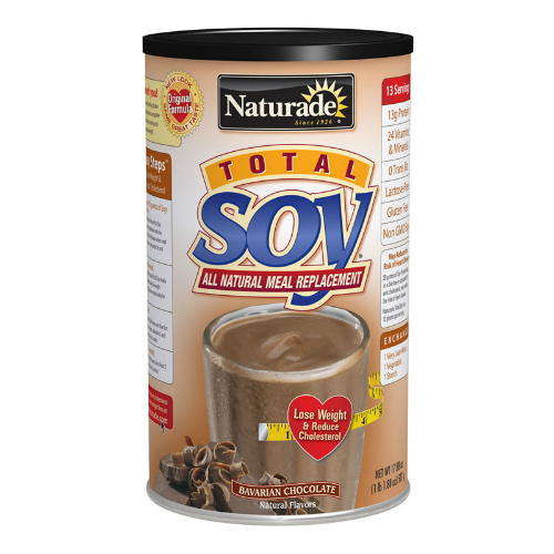 NATURADE: Total Soy All Natural Meal Replacement Bavarian Chocolate 17.88 oz