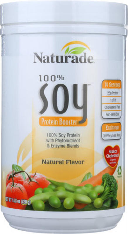 NATURADE: 100% Soy Protein 14.8 oz