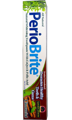 NATURE'S ANSWER: PerioBrite Natural Toothpaste Cinnamint 4 oz
