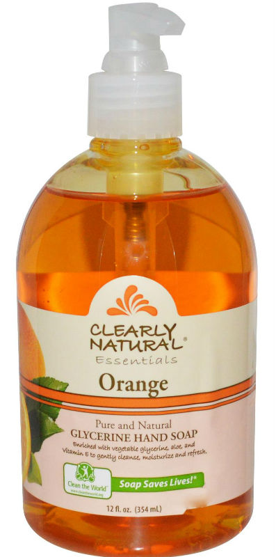 CLEARLY NATURAL: Clearly Natural Liquid Pump Soap-Orange 12 oz