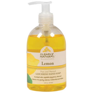 CLEARLY NATURAL: Clearly Natural Liquid Pump Soap-Lemon 12 oz