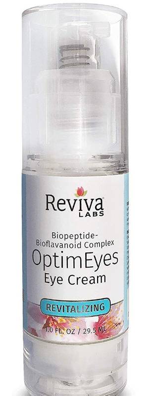 REVIVA: Biopeptide-Bioflavanoid Complex OptimEyes Eye Cream 1 OUNCE