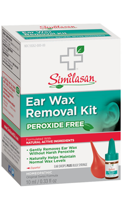 SIMILASAN: Ear Wax Removal Kit- Ear Drops 0.33 oz