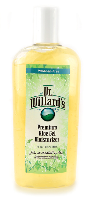 WILLARD WATER: Paraben Free Aloe Gel 16 oz