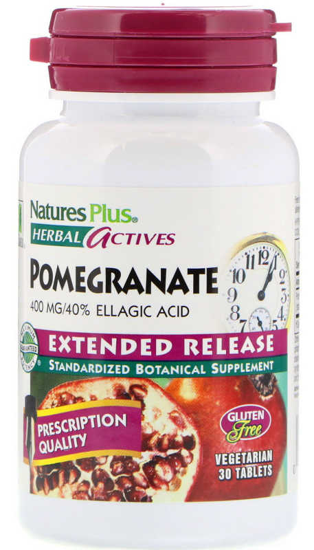 Natures Plus: Pomegranate 400mg 30ct
