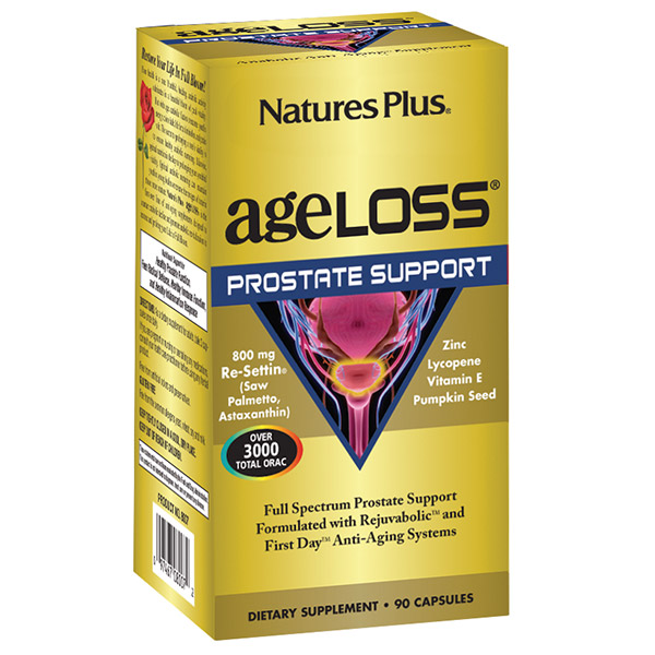 Natures Plus: AGELOSS PROSTATE SUPPORT VCAP 90