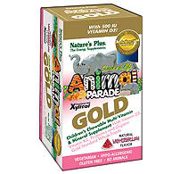Natures Plus: AP GOLD Childrens Multi-vitamins WATERMELON 60 Chewable Tabs