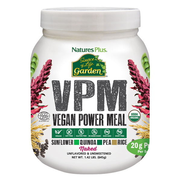 Natures Plus: SOL GARDEN VPM NAKED PROTEIN 1.42 LB