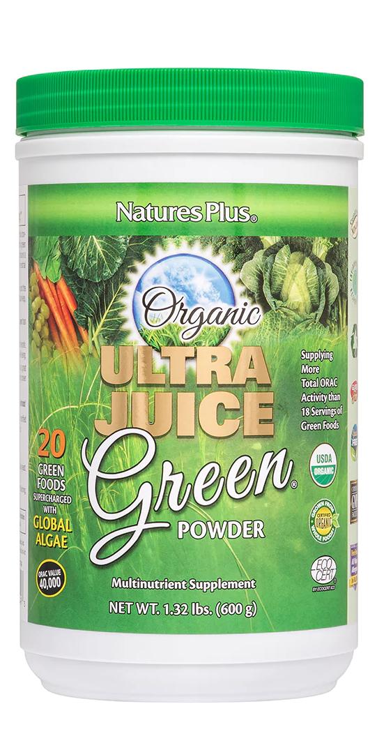 Natures Plus: ULTRA JUICE GREEN DRINK (60 Serving) 1.32 lb