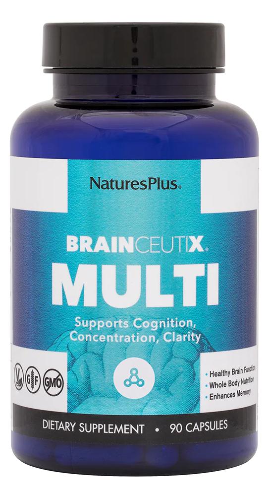 Natures Plus: BrainCeutix Multiple 90 Vegetarian Capsules