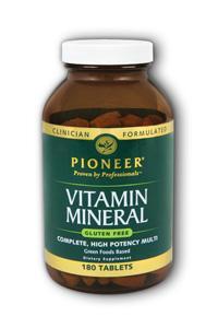 Vitamin Mineral Supplement 180ct from PIONEER