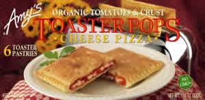 TOASTER POP ORGANIC CHEESE PIZZA