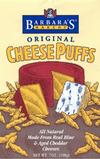 CHEESE PUFFS,NATURAL - 24 / 1 OZ from Barbaras Bakery